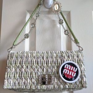 MIU MIU CLUB Versatile Fashion Purse/Clutch
